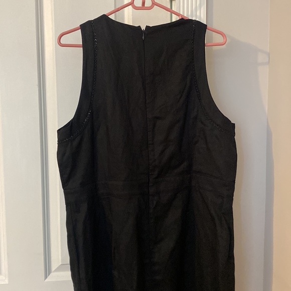 Black Sleeveless Sheath Dress - Ann Taylor - new with tags - Picture 5 of 5